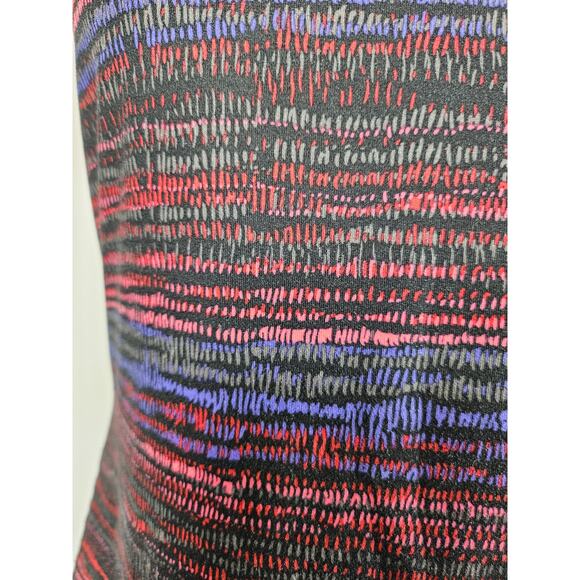 Athleta Women's Tank Top Shirt Multicolor Stripe Stretch Scoop Neck size M - Picture 3 of 11